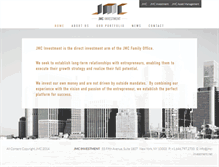 Tablet Screenshot of jmc-investment.net
